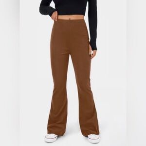 HALARA Brown Flare Pants